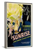 SUNRISE (aka 'SUNRISE: A SONG OF TWO HUMANS'); in foreground-null-Framed Art Print