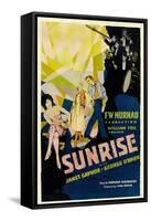 SUNRISE (aka 'SUNRISE: A SONG OF TWO HUMANS'); in foreground-null-Framed Stretched Canvas