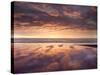 Sunrise, Alnmouth Beach, Alnmouth, Alnwick, Northumberland, England, United Kingdom, Europe-Lee Frost-Stretched Canvas