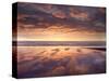 Sunrise, Alnmouth Beach, Alnmouth, Alnwick, Northumberland, England, United Kingdom, Europe-Lee Frost-Stretched Canvas