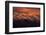 Sunrise and Alpenglow, Seaward Kaikoura Ranges, Kaikoura, New Zealand-David Wall-Framed Photographic Print