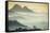 Sunrise and Fog over the Mountains Surrounding Blantyre, Malawi, Africa-Michael Runkel-Framed Stretched Canvas