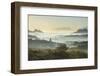 Sunrise and Fog over the Mountains Surrounding Blantyre, Malawi, Africa-Michael Runkel-Framed Photographic Print