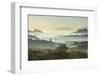 Sunrise and Fog over the Mountains Surrounding Blantyre, Malawi, Africa-Michael Runkel-Framed Photographic Print