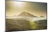 Sunrise and Fog over the Mountains Surrounding Blantyre, Malawi, Africa-Michael Runkel-Mounted Photographic Print