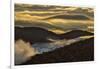 Sunrise and Mountain Mist, North Carolina-Adam Jones-Framed Photographic Print