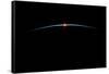 Sunrise and Sunset over Earth-null-Framed Stretched Canvas