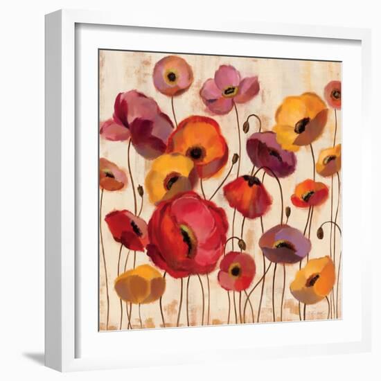 Sunrise Anemones-Silvia Vassileva-Framed Art Print