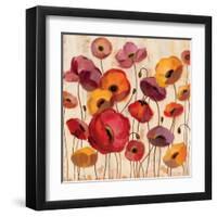 Sunrise Anemones-Silvia Vassileva-Framed Art Print