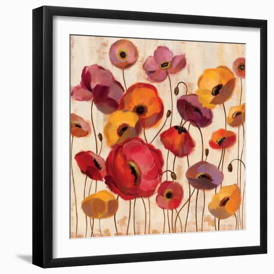 Sunrise Anemones-Silvia Vassileva-Framed Premium Giclee Print