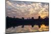 Sunrise, Angkor Vat Temple, Built in 12th Century by King Suryavarman Ii-Nathalie Cuvelier-Mounted Photographic Print