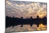 Sunrise, Angkor Vat Temple, Built in 12th Century by King Suryavarman Ii-Nathalie Cuvelier-Mounted Photographic Print