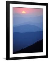 Sunrise, Appalachian Mountains, Great Smoky Mountains National Park, North Carolina, USA-Adam Jones-Framed Photographic Print