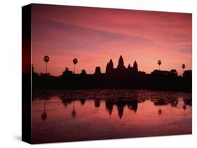 Sunrise at Angkor Wat, Siem Reap Province, Cambodia-Gavin Hellier-Stretched Canvas