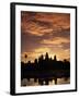 Sunrise at Angkor Wat Temple-Angelo Cavalli-Framed Premium Photographic Print