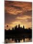 Sunrise at Angkor Wat Temple-Angelo Cavalli-Mounted Premium Photographic Print