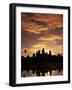 Sunrise at Angkor Wat Temple-Angelo Cavalli-Framed Photographic Print