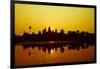 Sunrise at Angkor Wat, UNESCO World Heritage Site, Siem Reap, Cambodia, Indochina, Southeast Asia,-Julian Bound-Framed Photographic Print