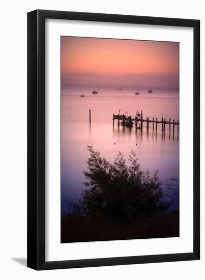 Sunrise at China Camp, San Pablo Bay California-Vincent James-Framed Photographic Print