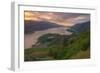 Sunrise at Columbia River Gorge-Vincent James-Framed Photographic Print
