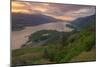 Sunrise at Columbia River Gorge-Vincent James-Mounted Photographic Print