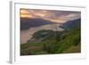 Sunrise at Columbia River Gorge-Vincent James-Framed Photographic Print