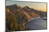 Sunrise at Crater Lake National Park, Oregon, USA-Chuck Haney-Mounted Photographic Print