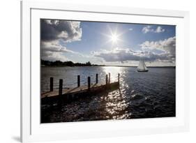 Sunrise At Crooked Lake-Monte Nagler-Framed Photographic Print