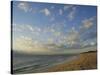 Sunrise at Delray Beach, Florida-Deborah Sandidge-Stretched Canvas