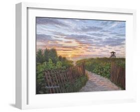 Sunrise at Delray Beach-Bruce Dumas-Framed Giclee Print