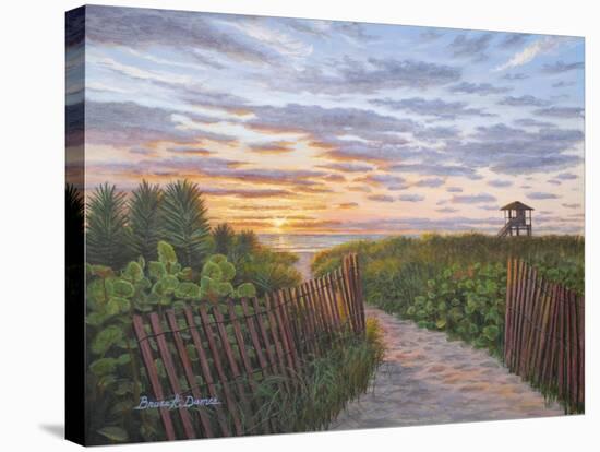 Sunrise at Delray Beach-Bruce Dumas-Stretched Canvas