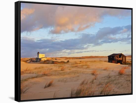 Sunrise at dunes, Cabo Polonio, Rocha Department, Uruguay, South America-Karol Kozlowski-Framed Stretched Canvas