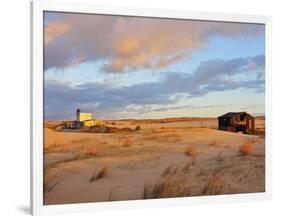 Sunrise at dunes, Cabo Polonio, Rocha Department, Uruguay, South America-Karol Kozlowski-Framed Photographic Print