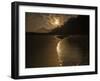 Sunrise at Dura Beach in Ubatuba, Brazil-Alex Saberi-Framed Premium Photographic Print