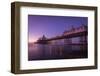 Sunrise at Eastbourne Pier, Eastbourne, East Sussex, England, United Kingdom, Europe-Andrew Sproule-Framed Photographic Print