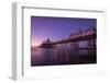 Sunrise at Eastbourne Pier, Eastbourne, East Sussex, England, United Kingdom, Europe-Andrew Sproule-Framed Photographic Print