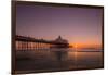 Sunrise at Eastbourne Pier, Eastbourne, East Sussex, England, United Kingdom, Europe-Andrew Sproule-Framed Photographic Print