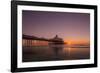 Sunrise at Eastbourne Pier, Eastbourne, East Sussex, England, United Kingdom, Europe-Andrew Sproule-Framed Photographic Print