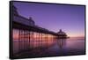 Sunrise at Eastbourne Pier, Eastbourne, East Sussex, England, United Kingdom, Europe-Andrew Sproule-Framed Stretched Canvas