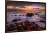 Sunrise at Eastern Shore, Kauai-Vincent James-Framed Photographic Print