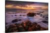 Sunrise at Eastern Shore, Kauai-Vincent James-Stretched Canvas