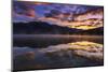 Sunrise at Edith Lake, Jasper National Park, Alberta, Canada.-Russ Bishop-Mounted Photographic Print