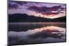 Sunrise at Edith Lake, Jasper National Park, Alberta, Canada.-Russ Bishop-Mounted Photographic Print