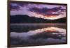 Sunrise at Edith Lake, Jasper National Park, Alberta, Canada.-Russ Bishop-Framed Photographic Print