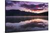 Sunrise at Edith Lake, Jasper National Park, Alberta, Canada.-Russ Bishop-Stretched Canvas
