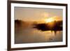 Sunrise at Fishing Bridge. Yellowstone National Park, Wyoming.-Tom Norring-Framed Premium Photographic Print