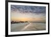 Sunrise at Fort Myers Beach, Florida, USA-Chuck Haney-Framed Photographic Print