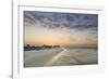 Sunrise at Fort Myers Beach, Florida, USA-Chuck Haney-Framed Photographic Print