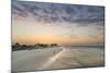 Sunrise at Fort Myers Beach, Florida, USA-Chuck Haney-Mounted Photographic Print