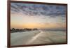 Sunrise at Fort Myers Beach, Florida, USA-Chuck Haney-Framed Photographic Print